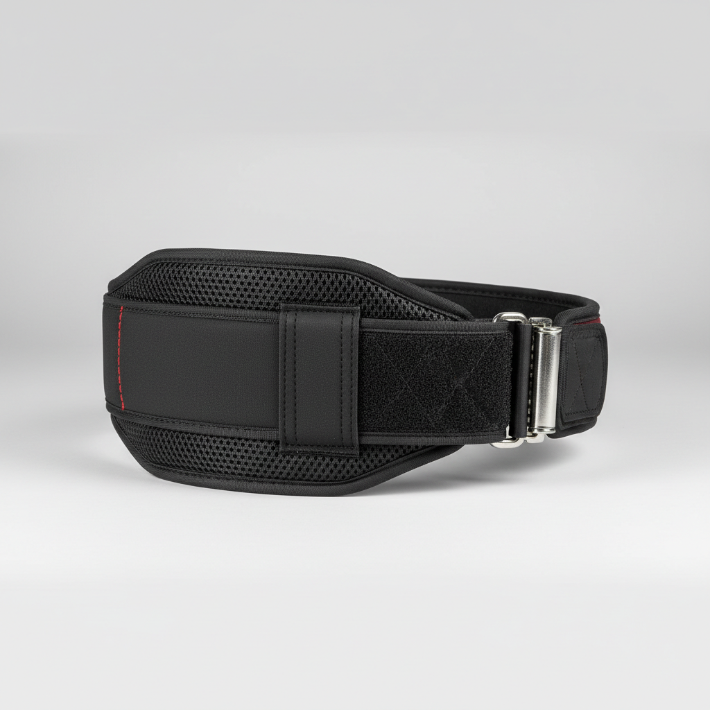 Foto realista de produto para e-commerce. Produto real, proporções corretas, enquadramento vertical (1:1 – formato padrão Shopify), iluminação de estúdio uniforme. Fundo neutro limpo, adequado ao produto, com espaço vazio no canto superior esquerdo. Produto centralizado, sem pessoas, sem textos. Alta resolução (mínimo 2000×2000 px), nitidez profissional, pronto para loja Shopify.
PRODUTO: Cinto de Musculação (Lombar) – Ajustável