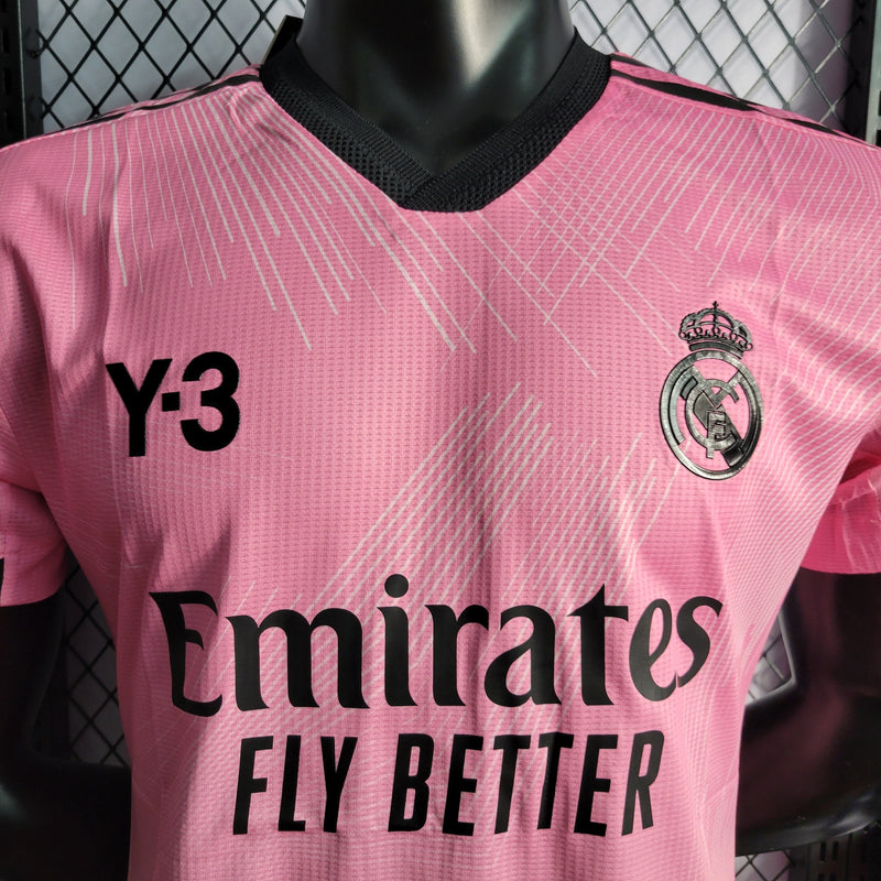 CAMISA VERSÃO PLAYER DO REAL MADRID 22/23 PINK