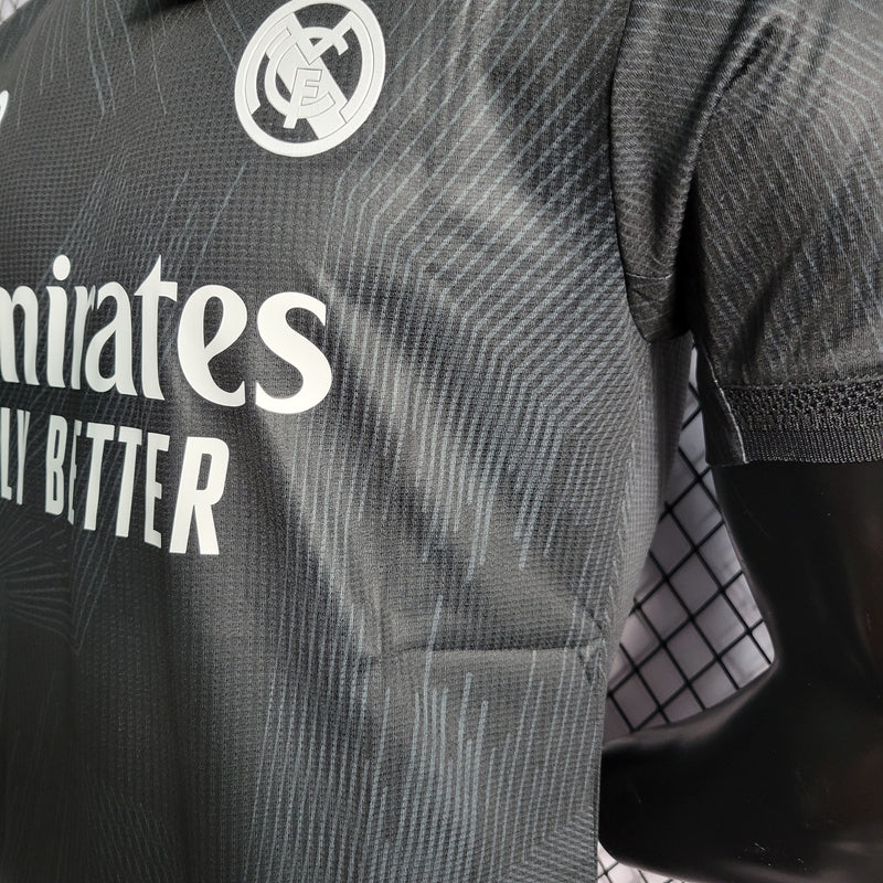 CAMISA VERSÃO PLAYER DO REAL MADRID 22/23 BLACK