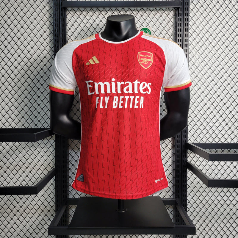 CAMISA VERSÃO PLAYER DO ARSENAL 23/24 TRADICIONAL