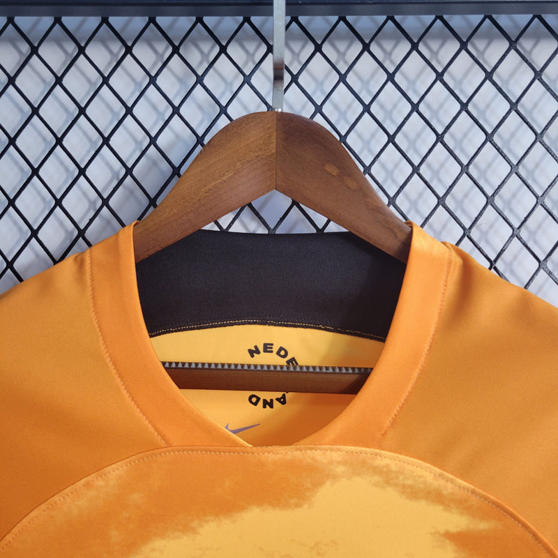 CAMISA DA SELEÇÃO DA HOLANDA 22/23 LARANJA