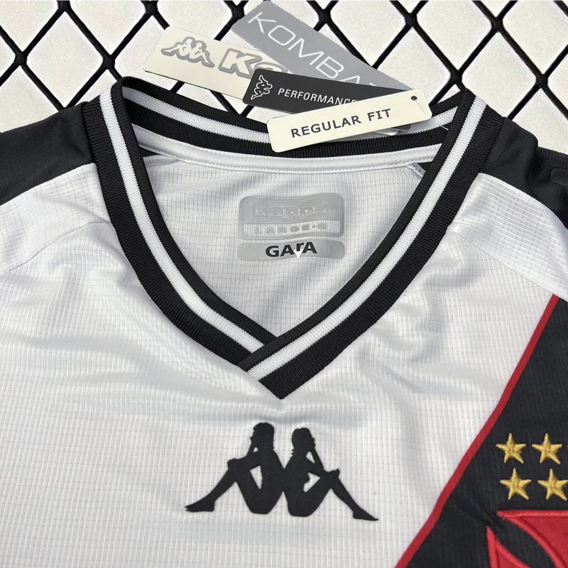 CAMISA LANÇAMENTO DO VASCO 24/25 BRANCO E PRETO