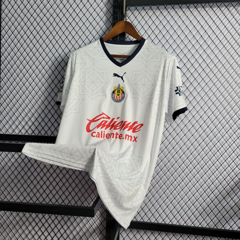 CAMISA DO CHIVAS DE GUADALAJARA 22/23 BRANCO