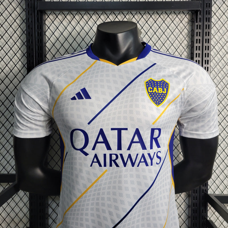 CAMISA VERSÃO PLAYER DO BOCA JUNIORS 22/23 BRANCO