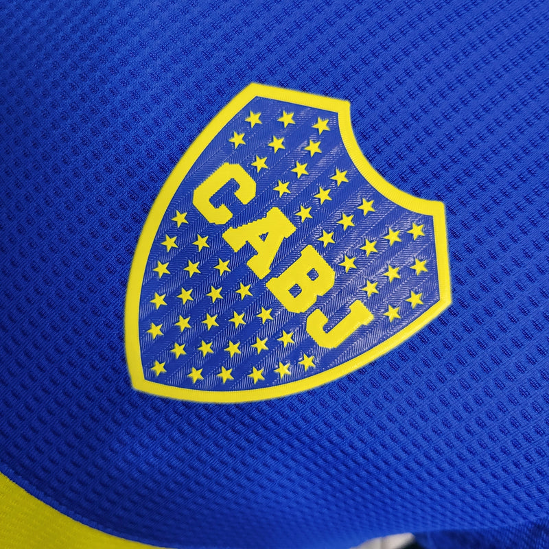 CAMISA VERSÃO PLAYER DO BOCA JUNIORS 23/24 AZUL