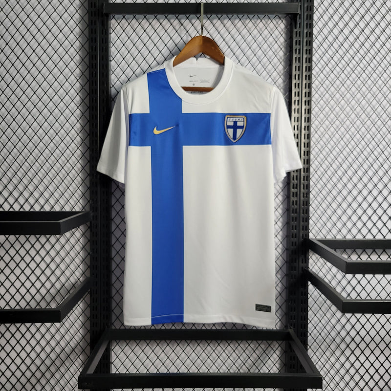 CAMISA DA SELEÇÃO DA FINLANDIA 22/23 BRANCO