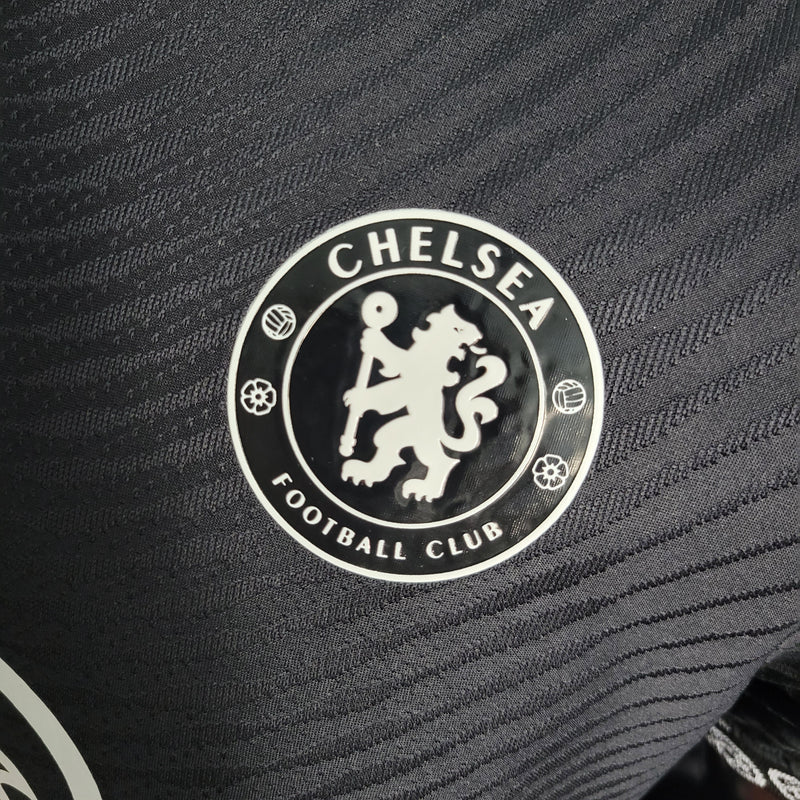 CAMISA VERSÃO PLAYER DO CHELSEA 22/23 BLACK