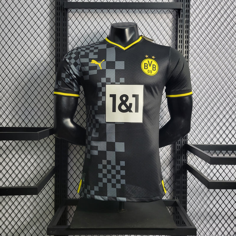 CAMISA VERSÃO PLAYER DO BORUSSIA DORTMUND 22/23 BLACK