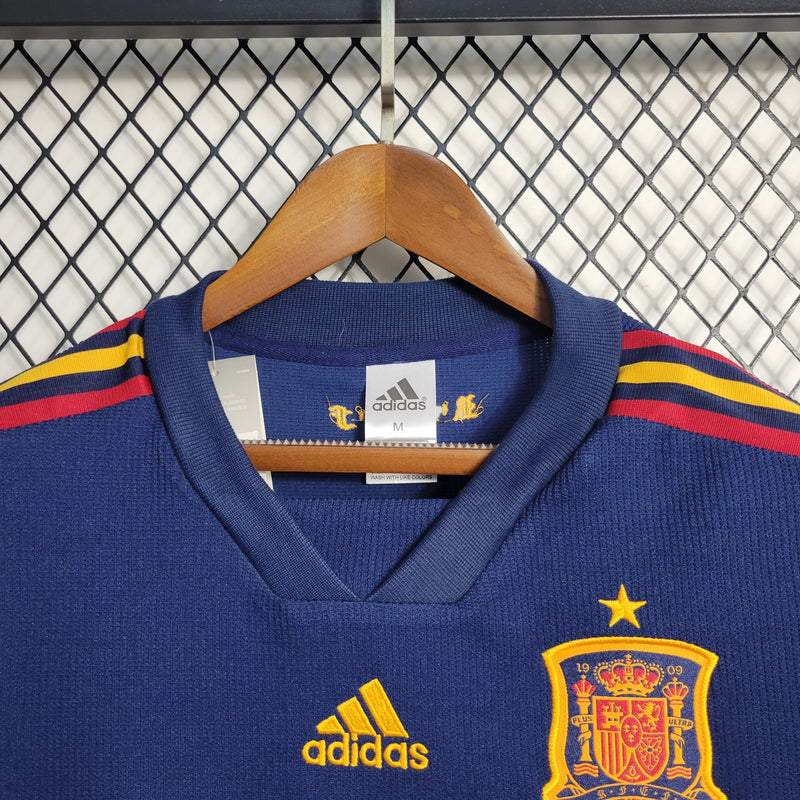 CAMISA DA SELEÇÃO DA ESPANHA 22/23 AZUL