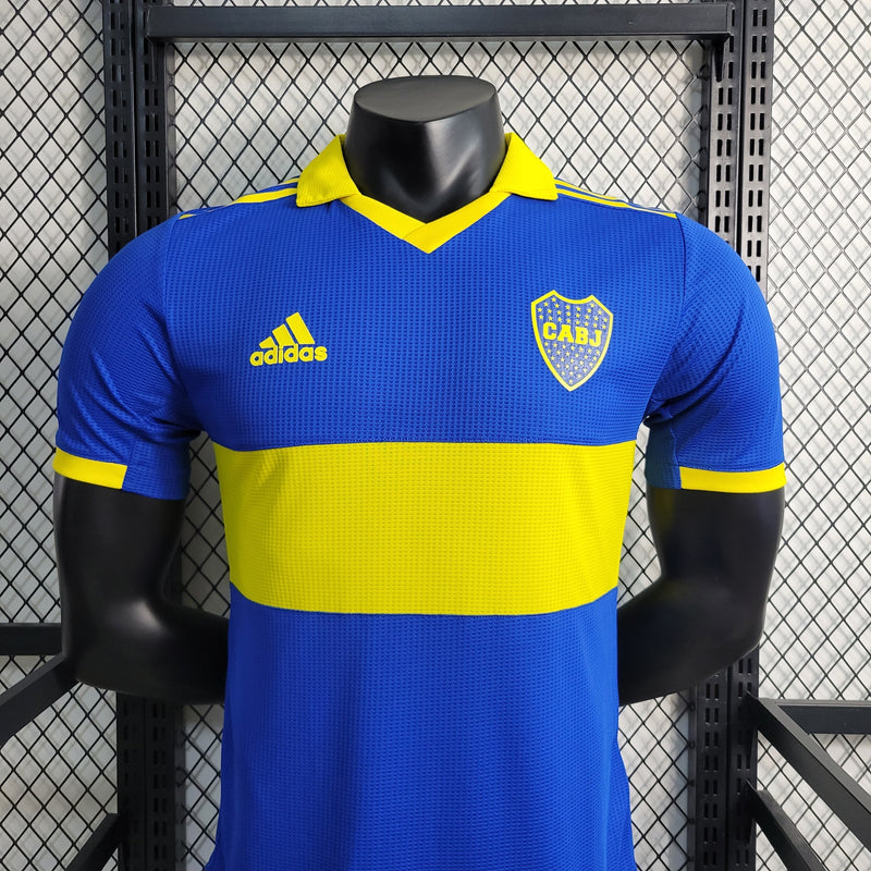 CAMISA VERSÃO PLAYER DO BOCA JUNIORS 23/24 AZUL