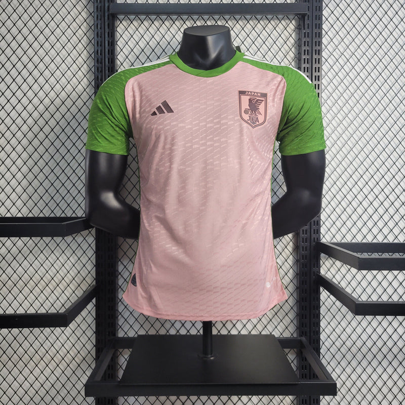 CAMISA VERSÃO PLAYER DA SELEÇÃO DO JAPÃO 22/23 PINK