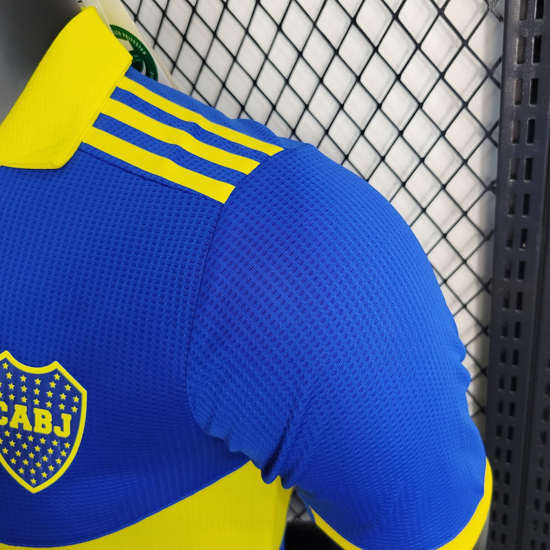 CAMISA VERSÃO PLAYER DO BOCA JUNIORS 23/24 AZUL