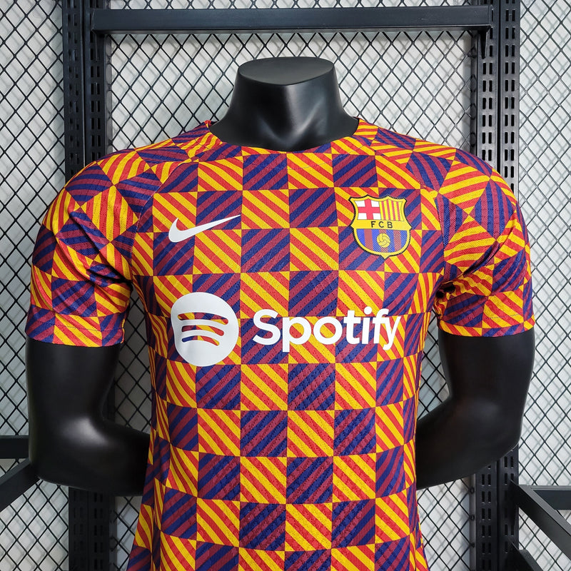 CAMISA VERSÃO PLAYER DO BARCELONA 23/24 TREINO