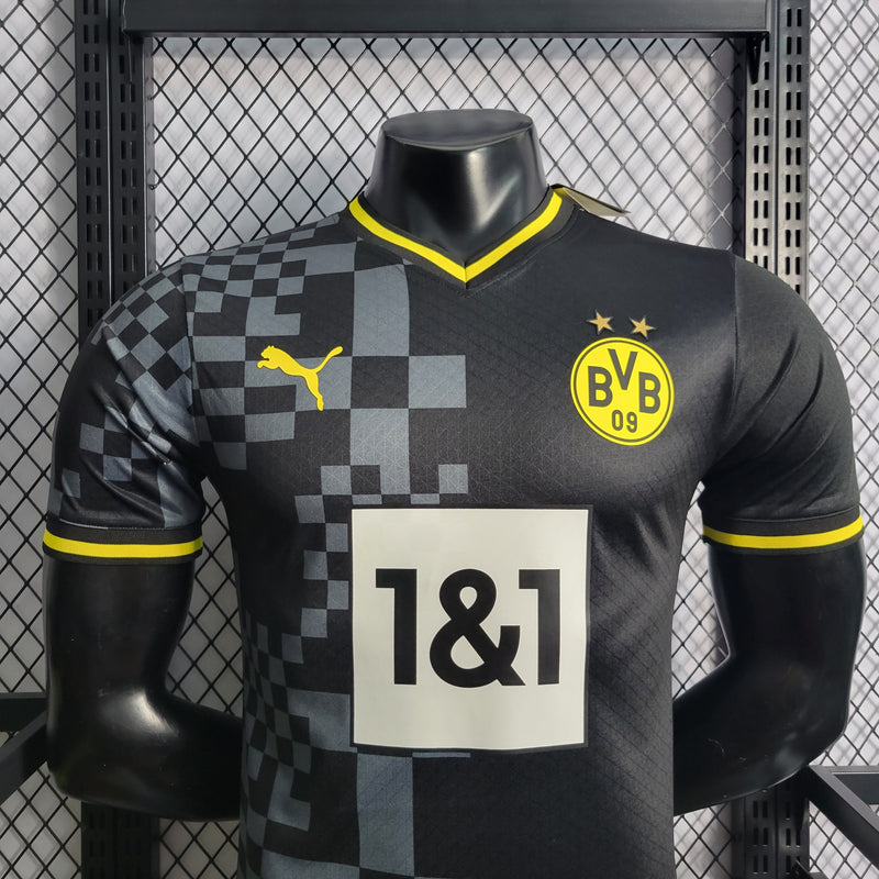 CAMISA VERSÃO PLAYER DO BORUSSIA DORTMUND 22/23 BLACK