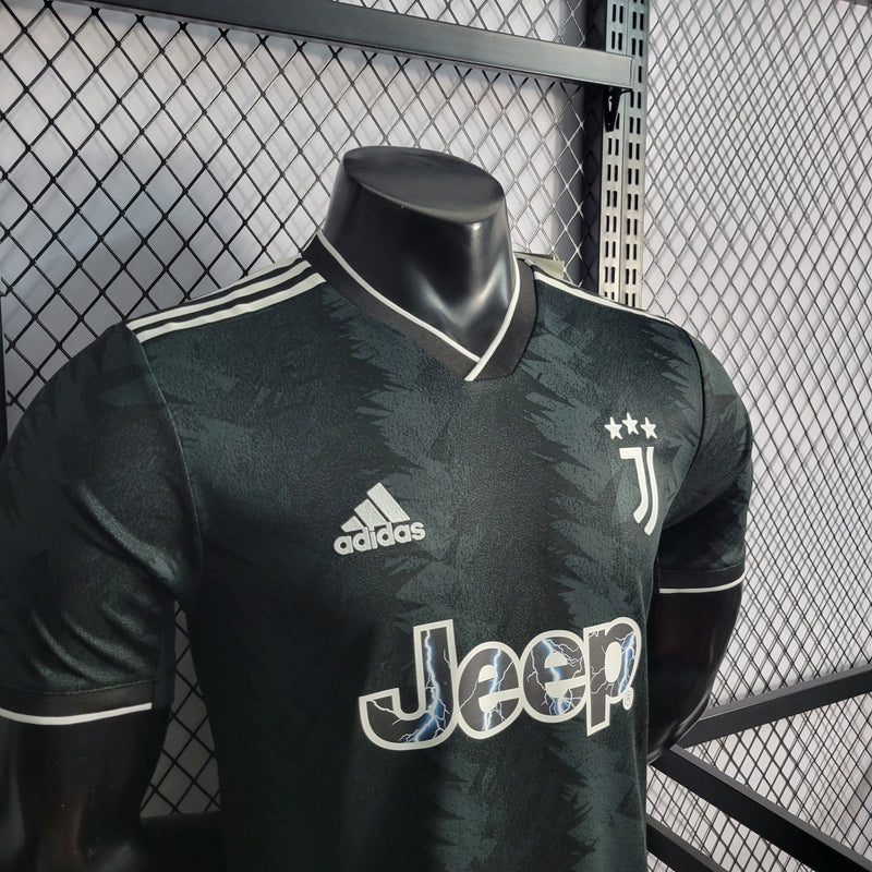 CAMISA VERSÃO PLAYER DA JUVENTUS 22/23 BLACK