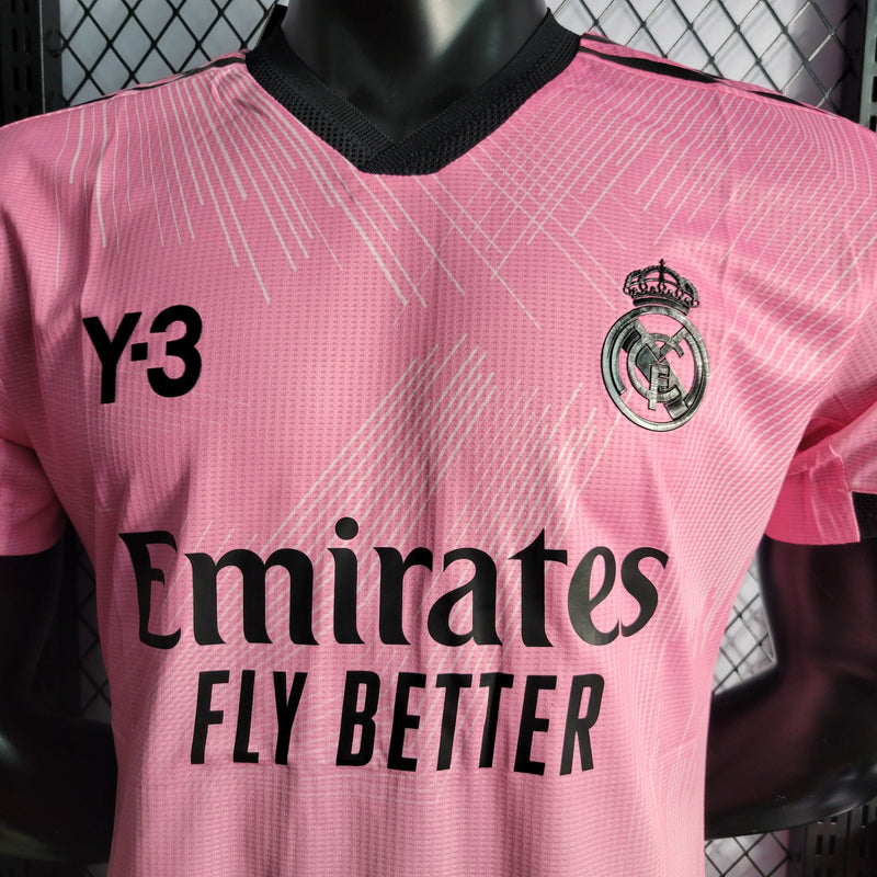 CAMISA VERSÃO PLAYER DO REAL MADRID 22/23 PINK