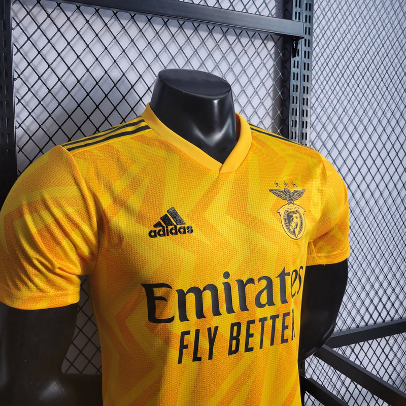 CAMISA VERSÃO PLAYER DO BENFICA 22/23 AMARELO