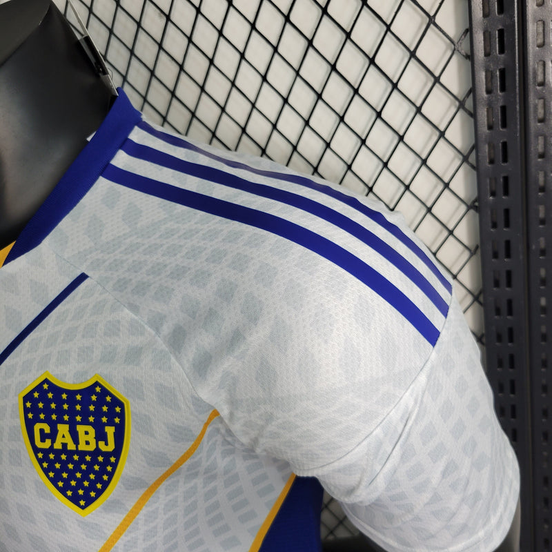 CAMISA VERSÃO PLAYER DO BOCA JUNIORS 22/23 BRANCO