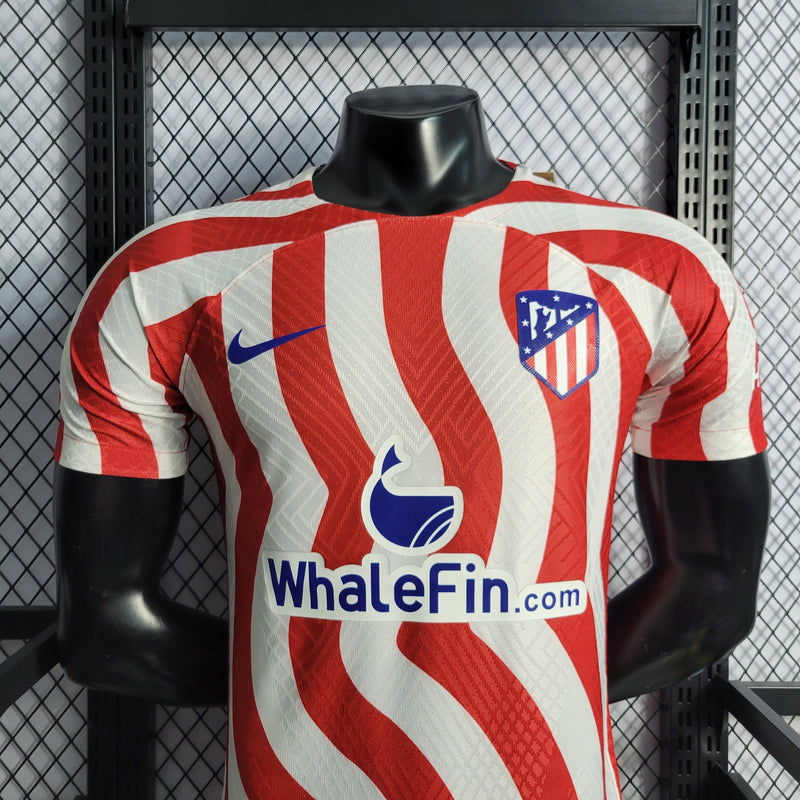 CAMISA VERSÃO PLAYER DO ATLETICO DE MADRID 22/23 TRADICIONAL