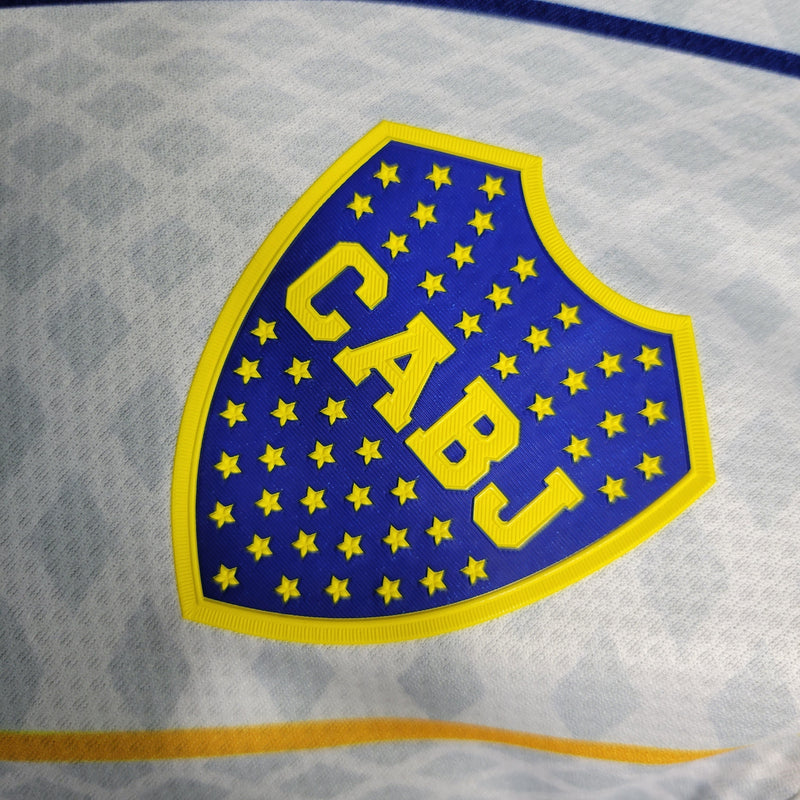 CAMISA VERSÃO PLAYER DO BOCA JUNIORS 22/23 BRANCO