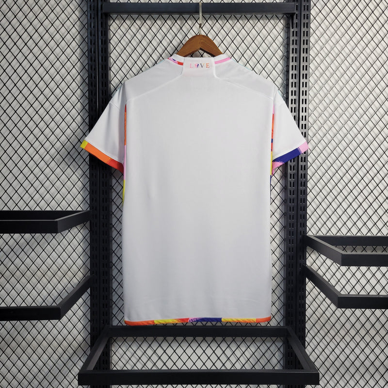 CAMISA DA SELEÇÃO DA BELGICA 22/23 BRANCO