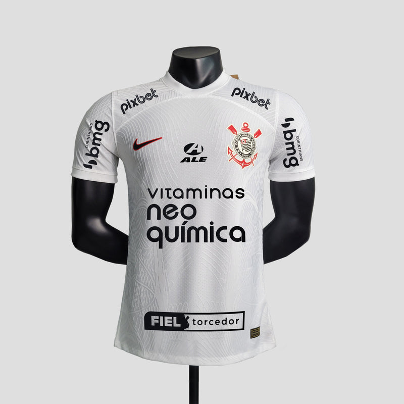 CAMISA VERSÃO PLAYER  DO CORINTHIANS 23/24 BRANCO