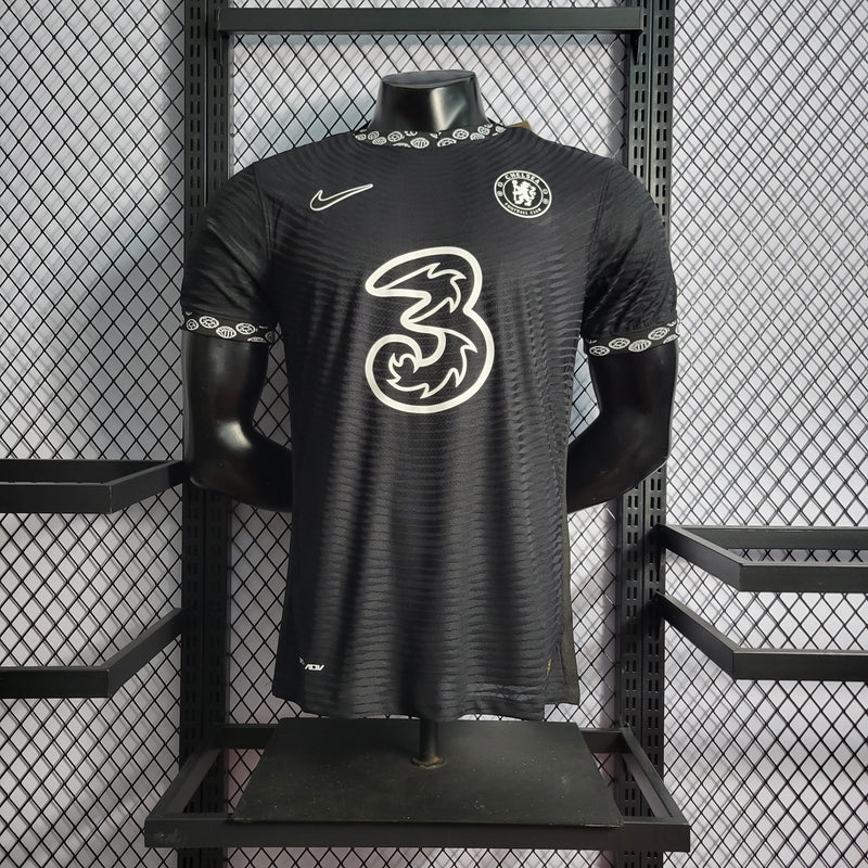 CAMISA VERSÃO PLAYER DO CHELSEA 22/23 BLACK