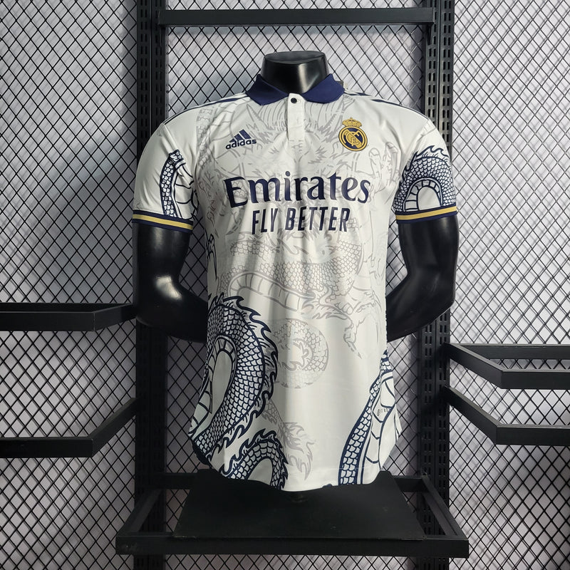 CAMISA VERSÃO PLAYER DO REAL MADRID 22/23 BRANCO