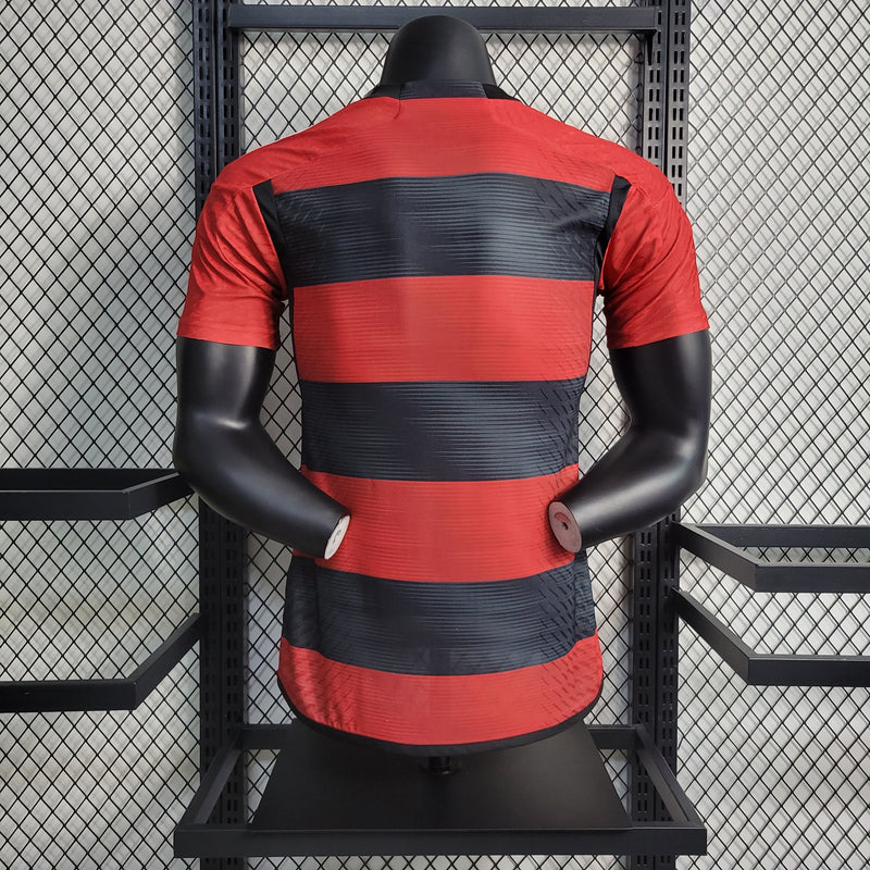 CAMISA VERSÃO PLAYER DO FLAMENGO 23/24 VERMELHO