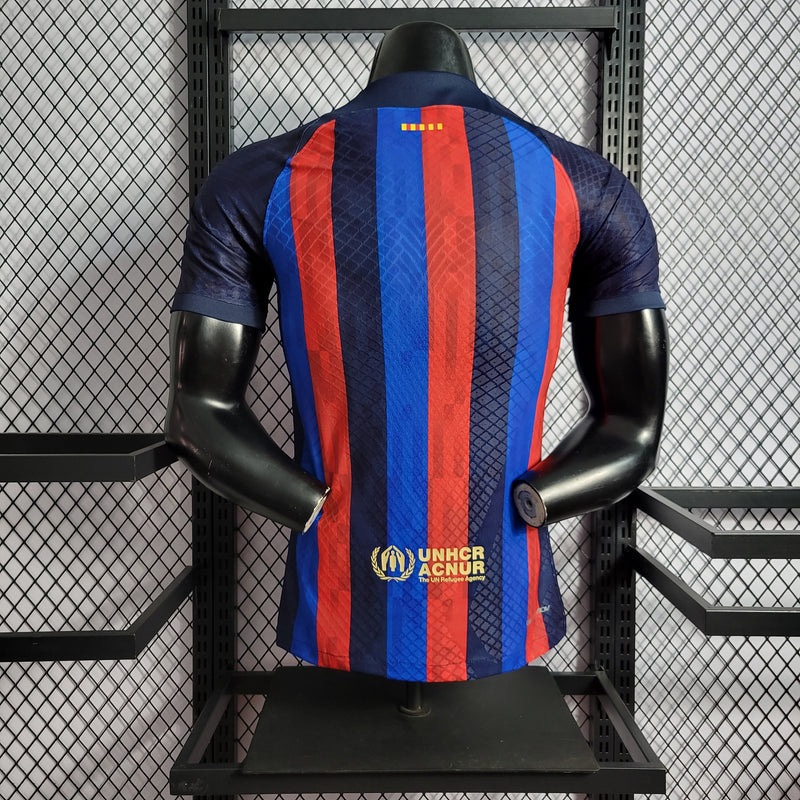 CAMISA VERSÃO PLAYER DO BARCELONA 22/23 TRADICIONAL