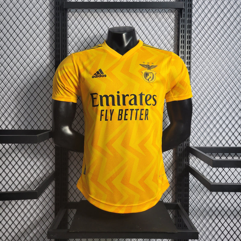 CAMISA VERSÃO PLAYER DO BENFICA 22/23 AMARELO