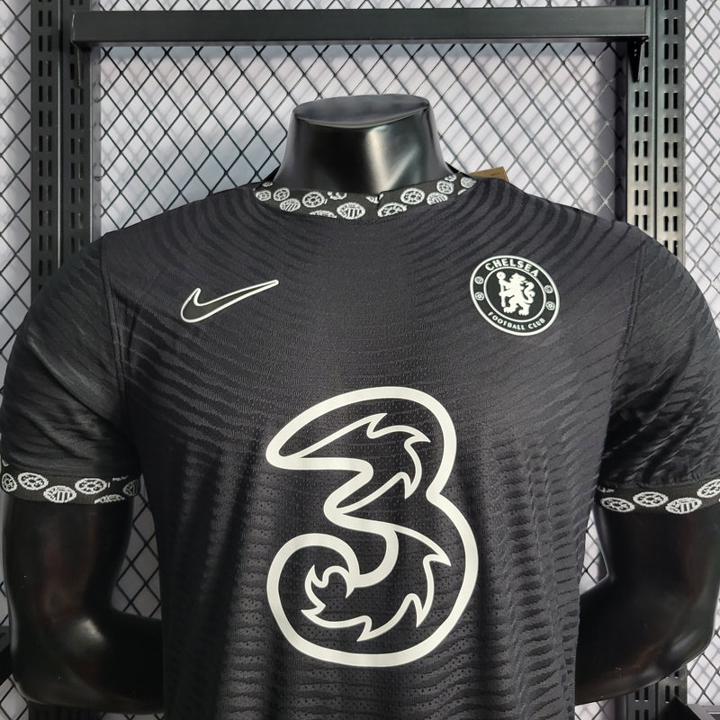 CAMISA VERSÃO PLAYER DO CHELSEA 22/23 BLACK