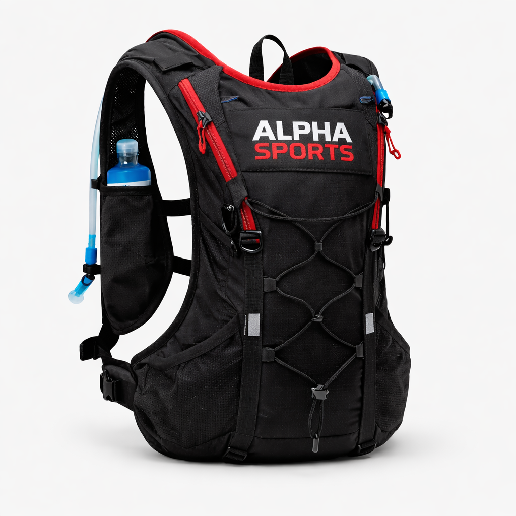 Mochila de Hidratação Alpha Sports – Corrida e Trail