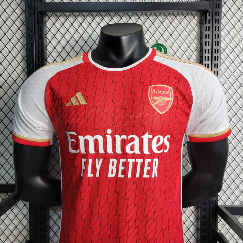 CAMISA VERSÃO PLAYER DO ARSENAL 23/24 TRADICIONAL