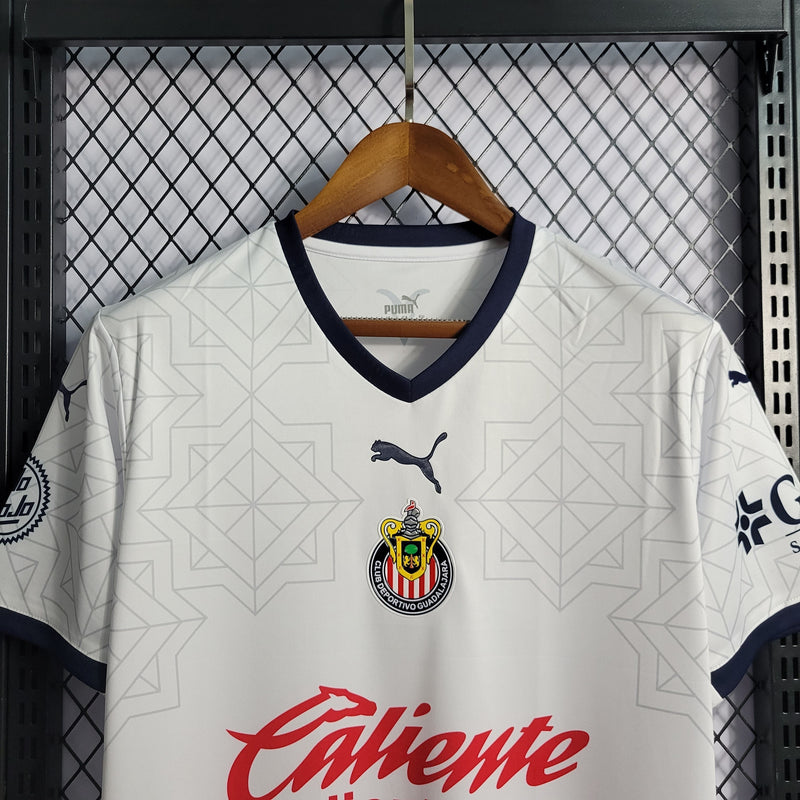 CAMISA DO CHIVAS DE GUADALAJARA 22/23 BRANCO