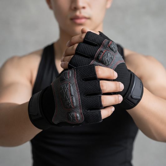 Luva de Musculação (Palma Reforçada) – Par