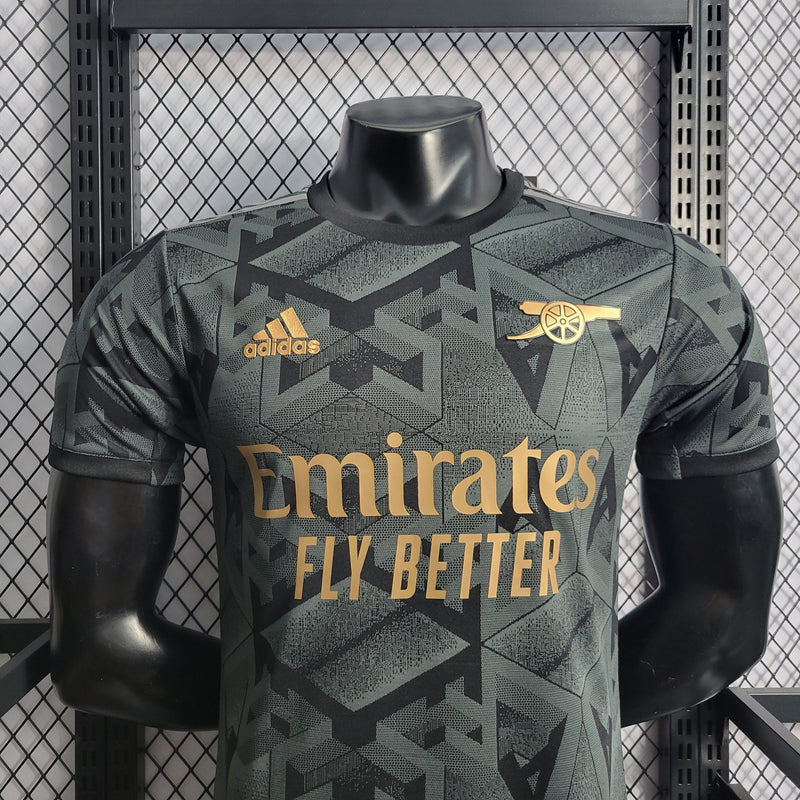 CAMISA VERSÃO PLAYER DO ARSENAL 22/23 BLACK