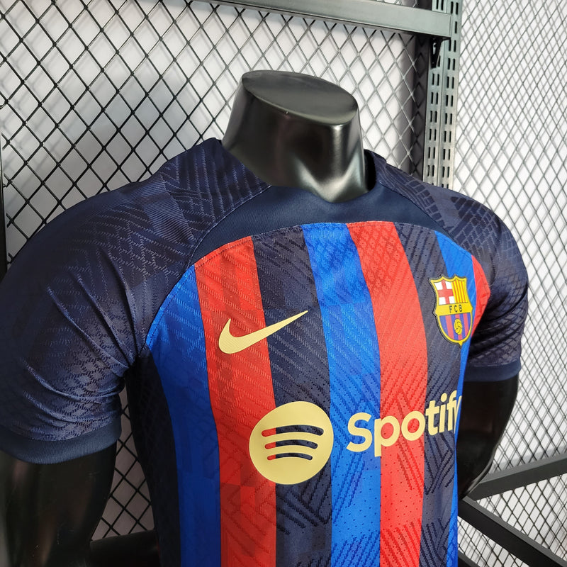 CAMISA VERSÃO PLAYER DO BARCELONA 22/23 TRADICIONAL