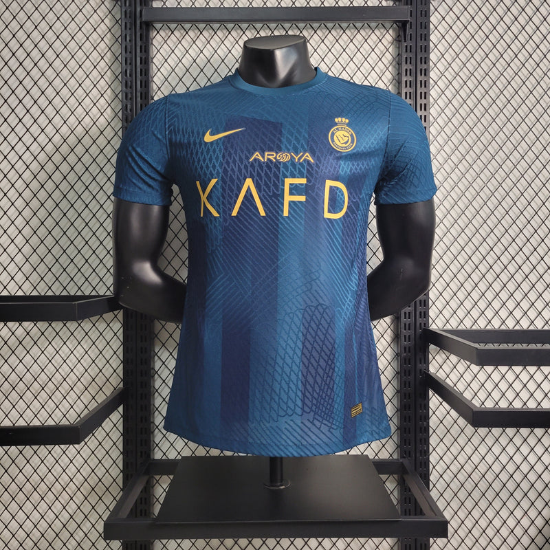 Camisa Al Nassr Away 23/24 - Nike Jogador Masculina - Lançamento - FUT REAL