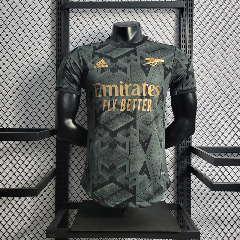 CAMISA VERSÃO PLAYER DO ARSENAL 22/23 BLACK