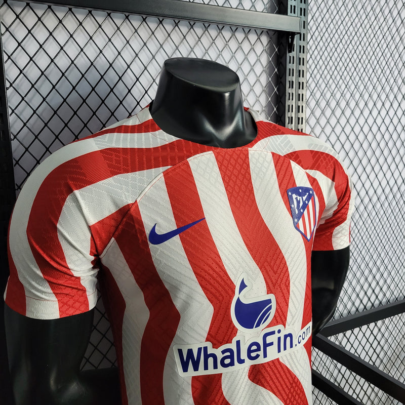 CAMISA VERSÃO PLAYER DO ATLETICO DE MADRID 22/23 TRADICIONAL