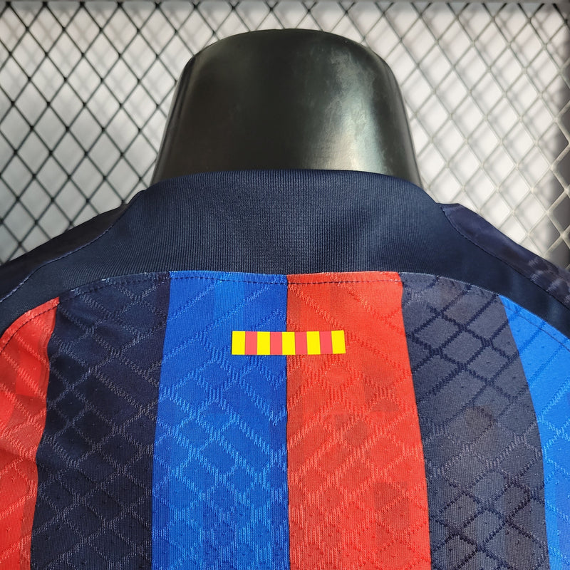 CAMISA VERSÃO PLAYER DO BARCELONA 22/23 TRADICIONAL