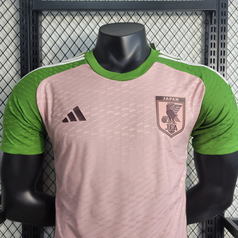 CAMISA VERSÃO PLAYER DA SELEÇÃO DO JAPÃO 22/23 PINK