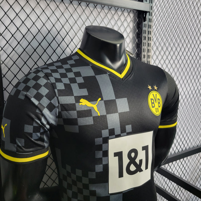 CAMISA VERSÃO PLAYER DO BORUSSIA DORTMUND 22/23 BLACK