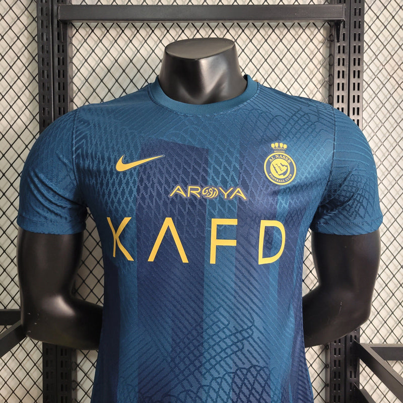 Camisa Al Nassr Away 23/24 - Nike Jogador Masculina - Lançamento - FUT REAL