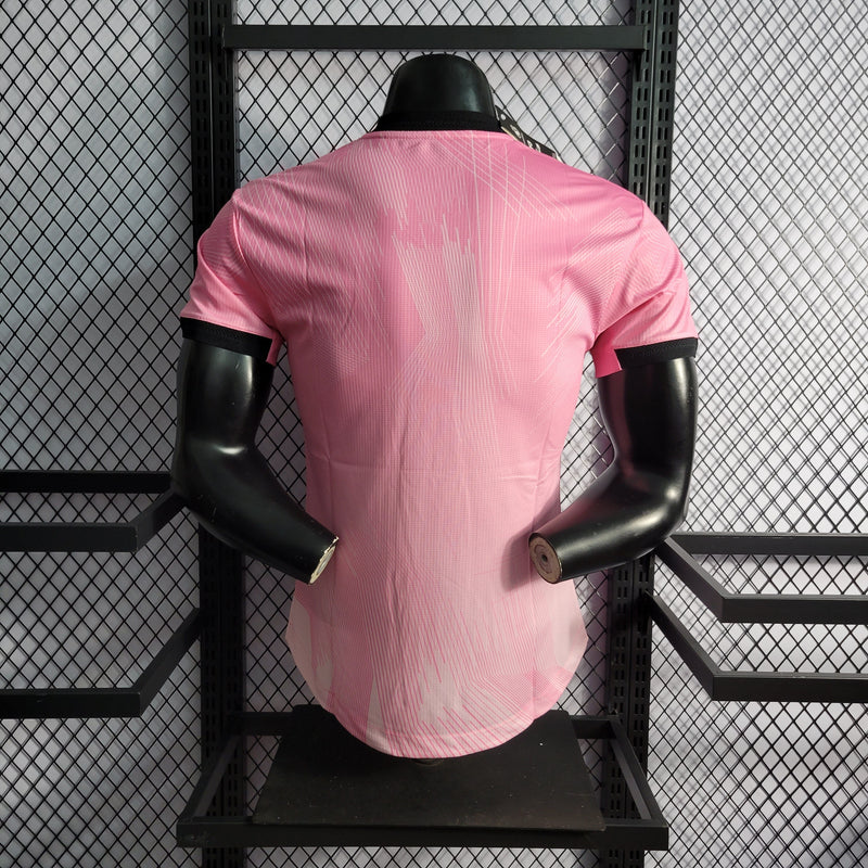 CAMISA VERSÃO PLAYER DO REAL MADRID 22/23 PINK