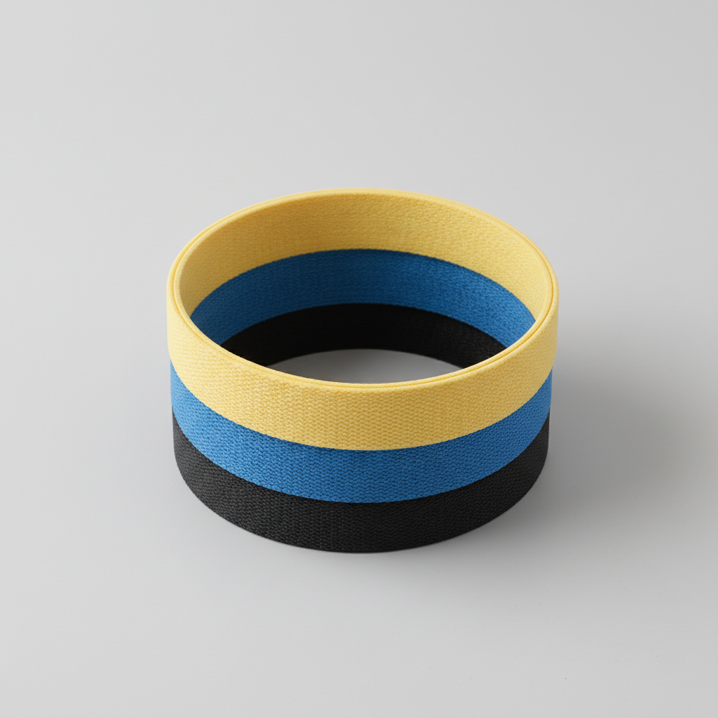 Foto realista de produto para e-commerce. Produto real, proporções corretas, enquadramento vertical (1:1 – formato padrão Shopify), iluminação de estúdio uniforme. Fundo neutro limpo, adequado ao produto, com espaço vazio no canto superior esquerdo. Produto centralizado, sem pessoas, sem textos. Alta resolução (mínimo 2000×2000 px), nitidez profissional, pronto para loja Shopify.
PRODUTO:Kit Faixas Elásticas (3 Níveis) – Minibands