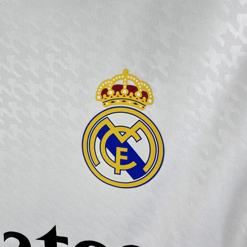 CAMISA VERSÃO PLAYER DO REAL MADRID 24/25 BRANCO