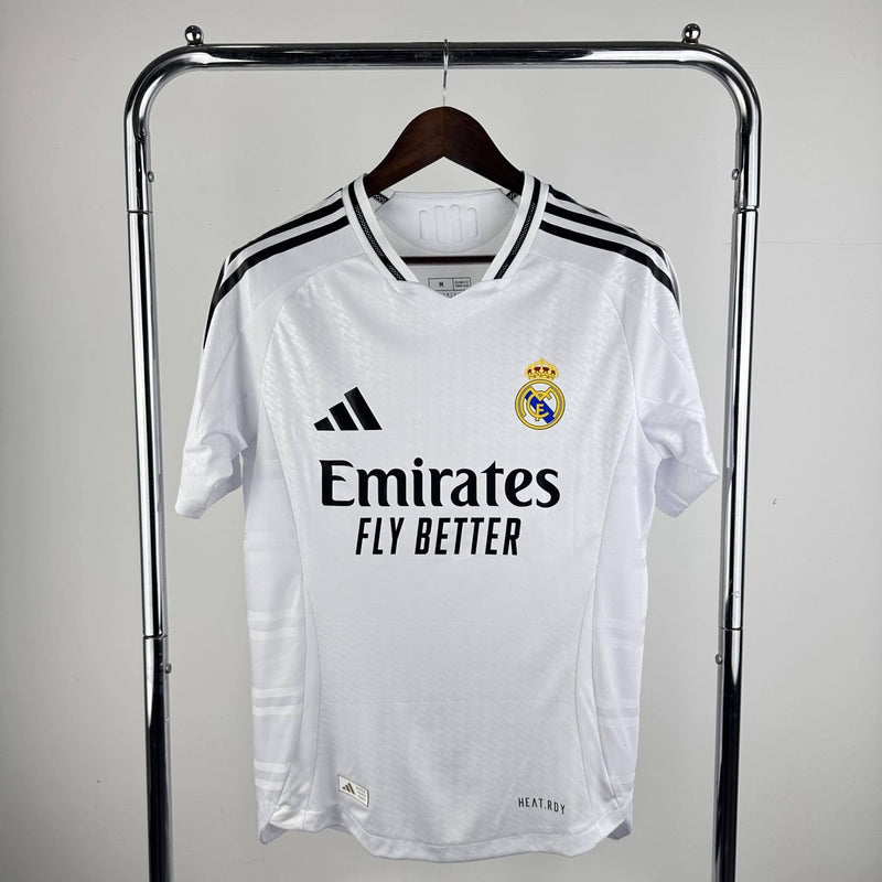 CAMISA VERSÃO PLAYER DO REAL MADRID 24/25 BRANCO