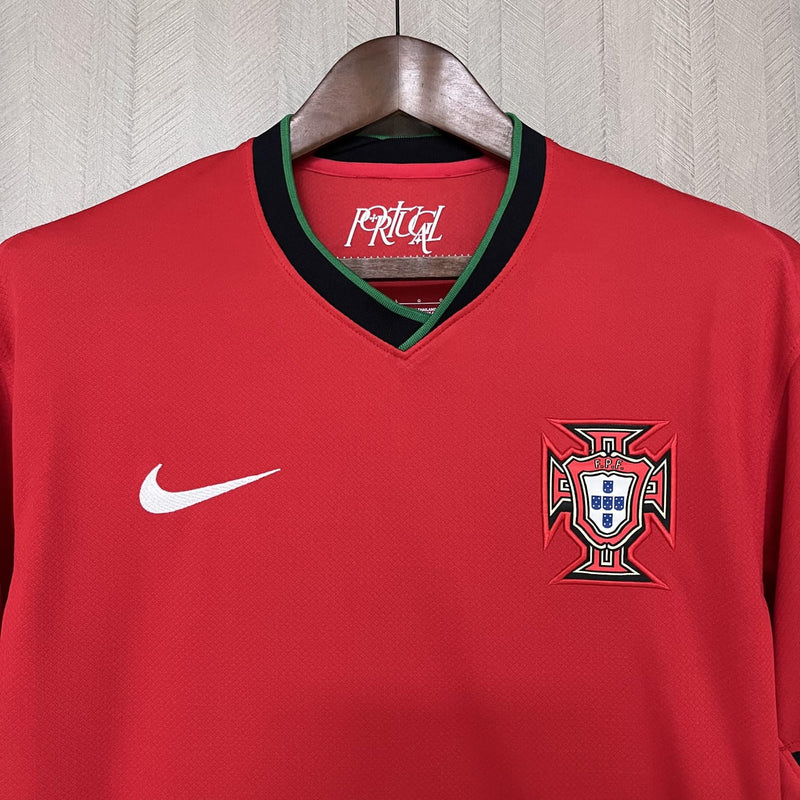 CAMISA DA SELEÇÃO DE PORTUGAL 24/25 VERMELHO